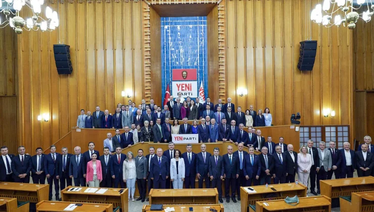 YENİ Parti TBMM Grubunda Görev Dağılımı: Veli Ağbaba Yönetimde